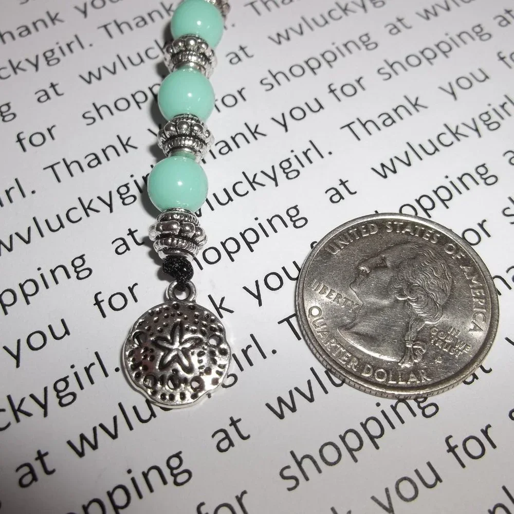 Bookmark New! Bookmarker Book Reading Gift Idea Sand Dollar Beach Theme NWT 8200